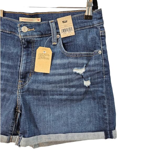 NWT Levi's Mid Length Shorts Size 32 - Picture 3 of 9